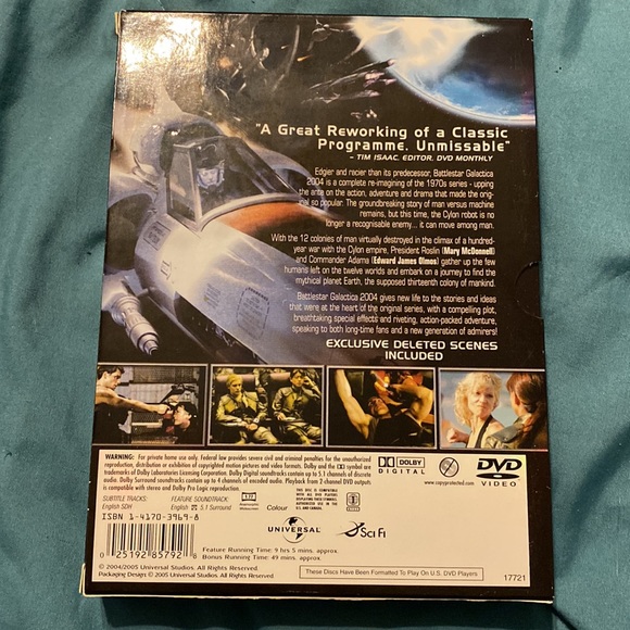 Battlestar Galactica - Season 1 (DVD, 2005) - Picture 2 of 9